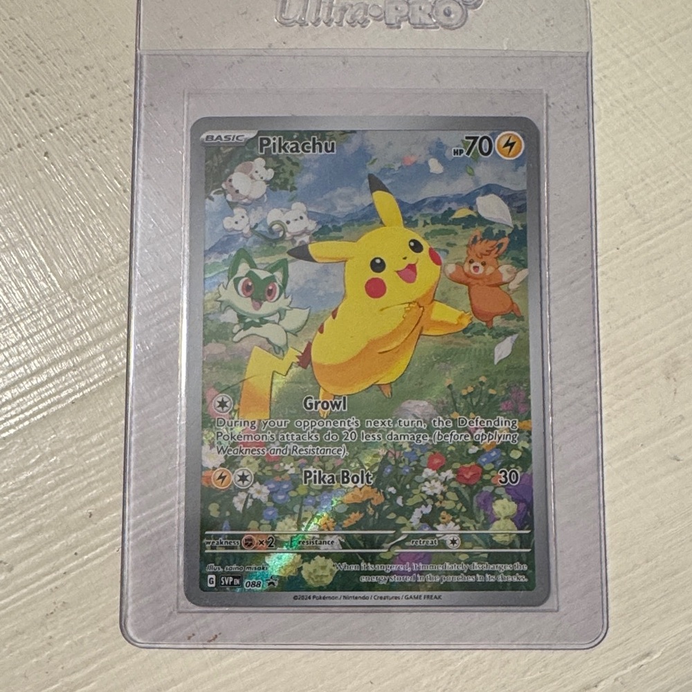 Pikachu Pokémon Trading Card